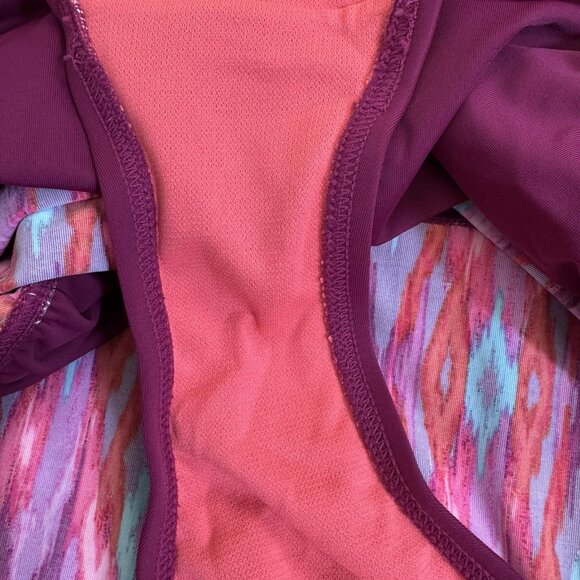 Title Nine Splash Swim Skirt Skort Bikini Bottom Size S  Aztec Print - Picture 6 of 6